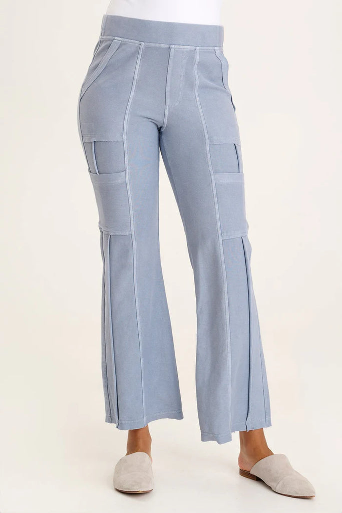 White XCVI Kia Flare Cargo Pull On Pant - 606River