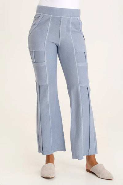 White XCVI Kia Flare Cargo Pull On Pant - 606River