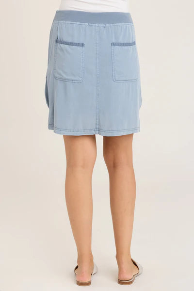 Shirley Mini Skirt Tencel Fabric by XCVI
