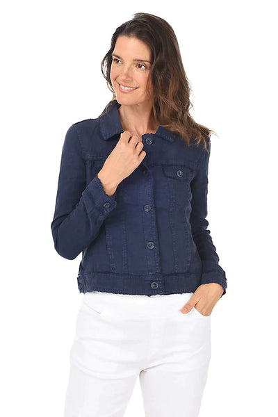 Linen Classic Jean Jacket Style