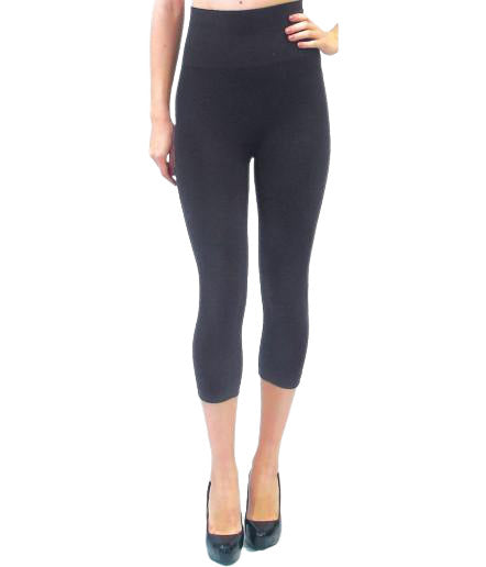 Elietian High Waisted Seamless Traditional CROP Leggings - 606River