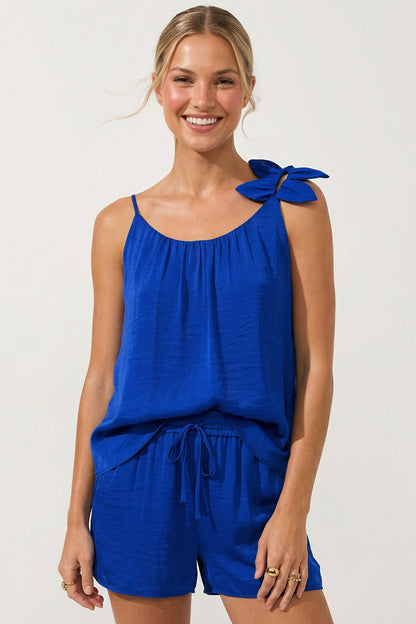 Flower Petal Sleeveless Top - 606River