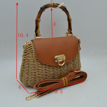 Natural Straw Summer Bag #220