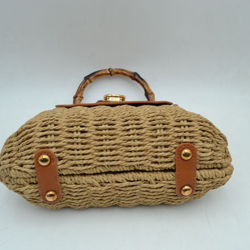 Natural Straw Summer Bag #220