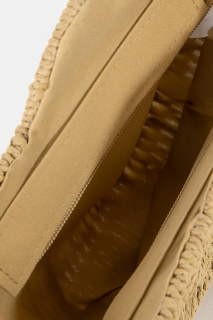 Natural Straw Shell Handbag - 606River