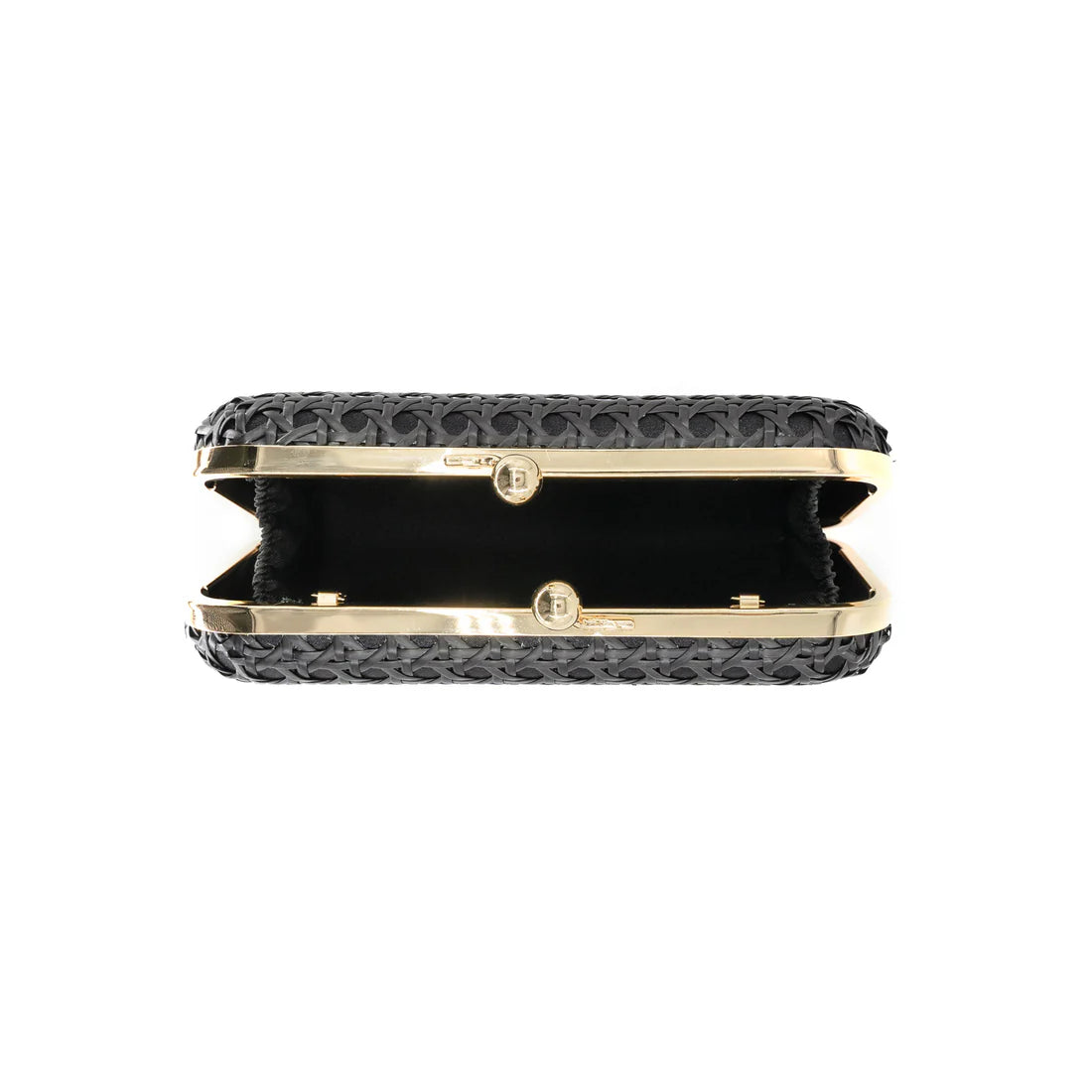 Cindy Rattan Bamboo Clutch Bag
