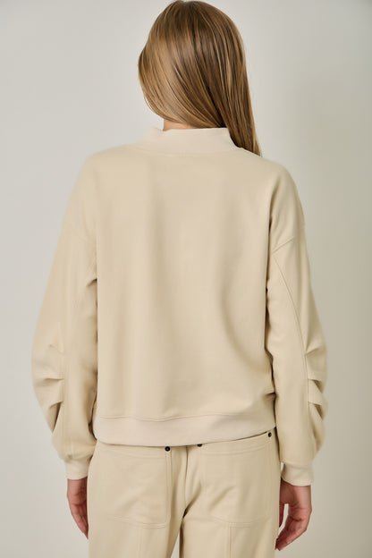 Ecru Luxury Sweatshirt