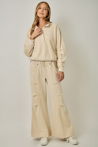 Ecru Luxury Sweatshirt