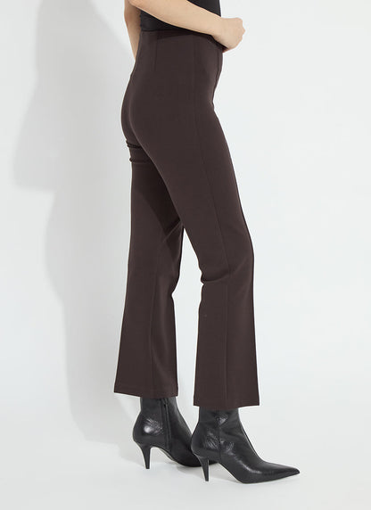 Pull On Elysse Ankle Brown Pant By Lysse