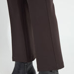 Pull On Elysse Ankle Brown Pant By Lysse