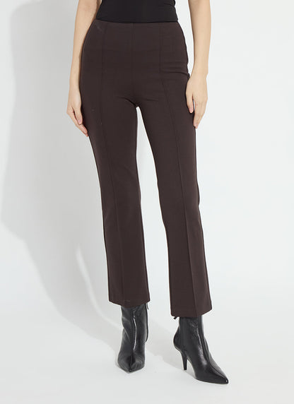 Pull On Elysse Ankle Brown Pant By Lysse