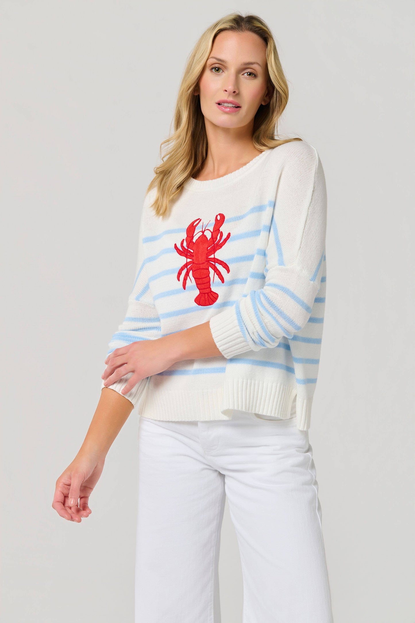LOBSTER RELAXED FASHION FIT SWEATER - 606River