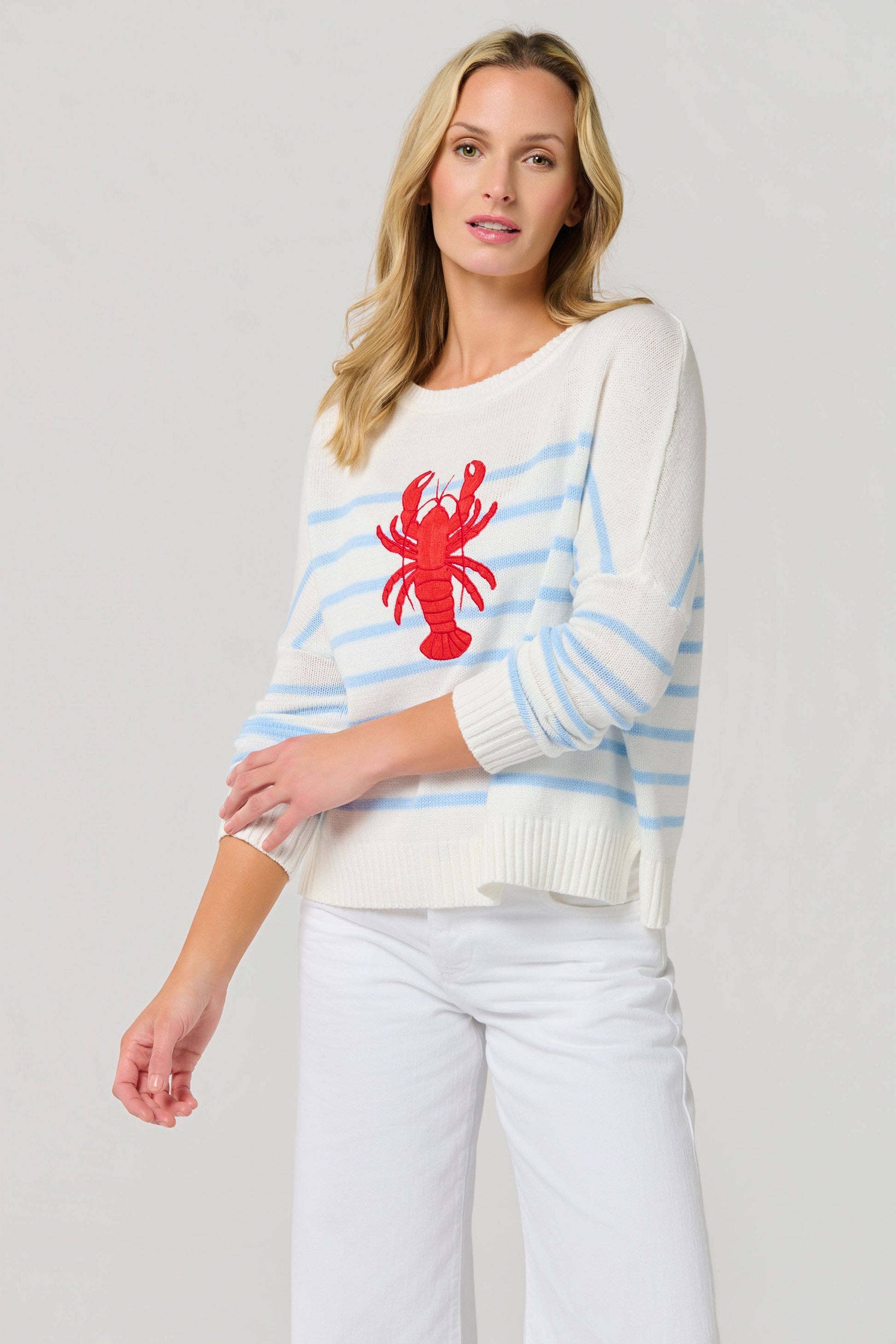 LOBSTER RELAXED FASHION FIT SWEATER - 606River