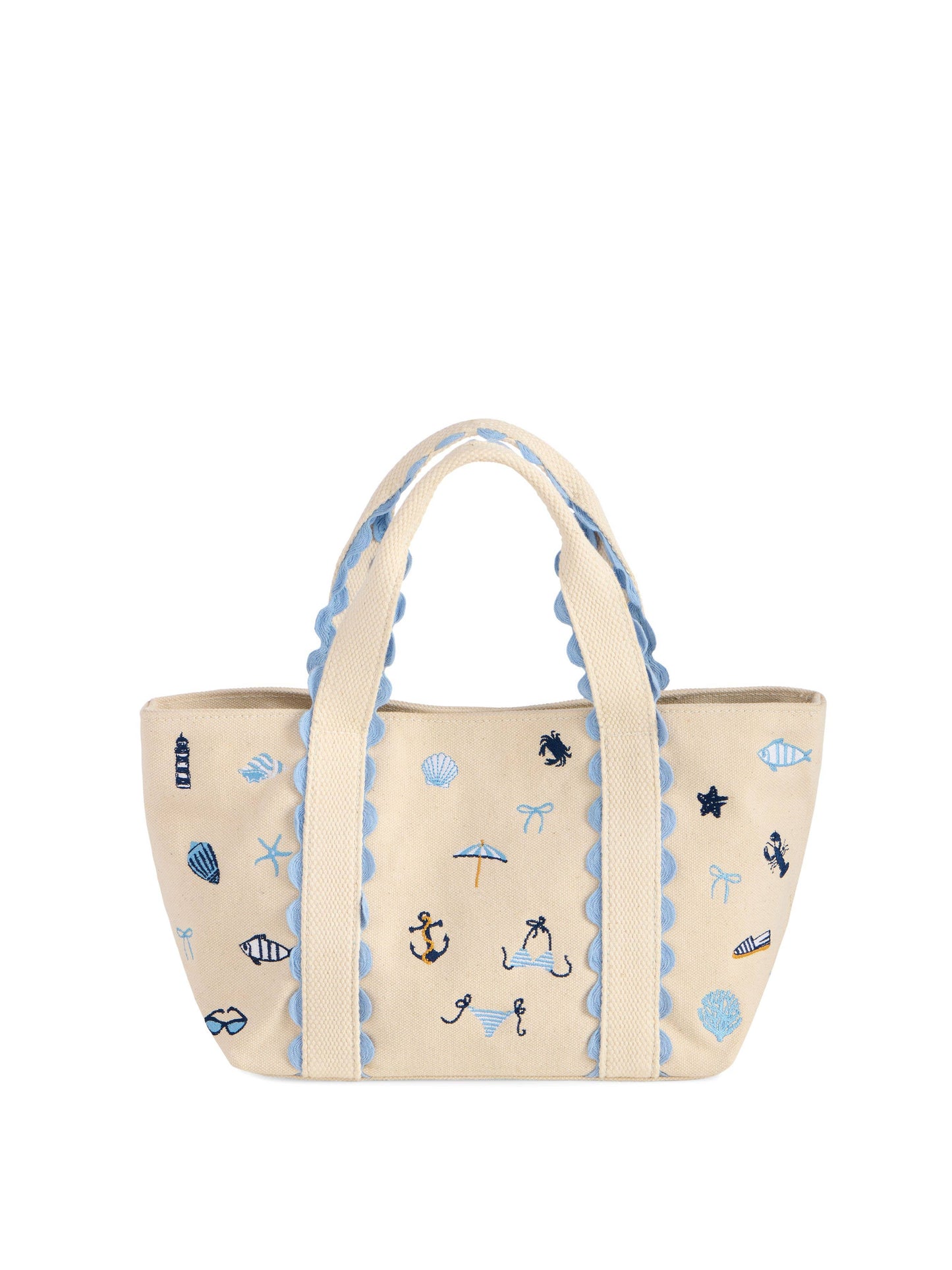 COASTAL ICONS MINI TOTE,NATURAL - 606River