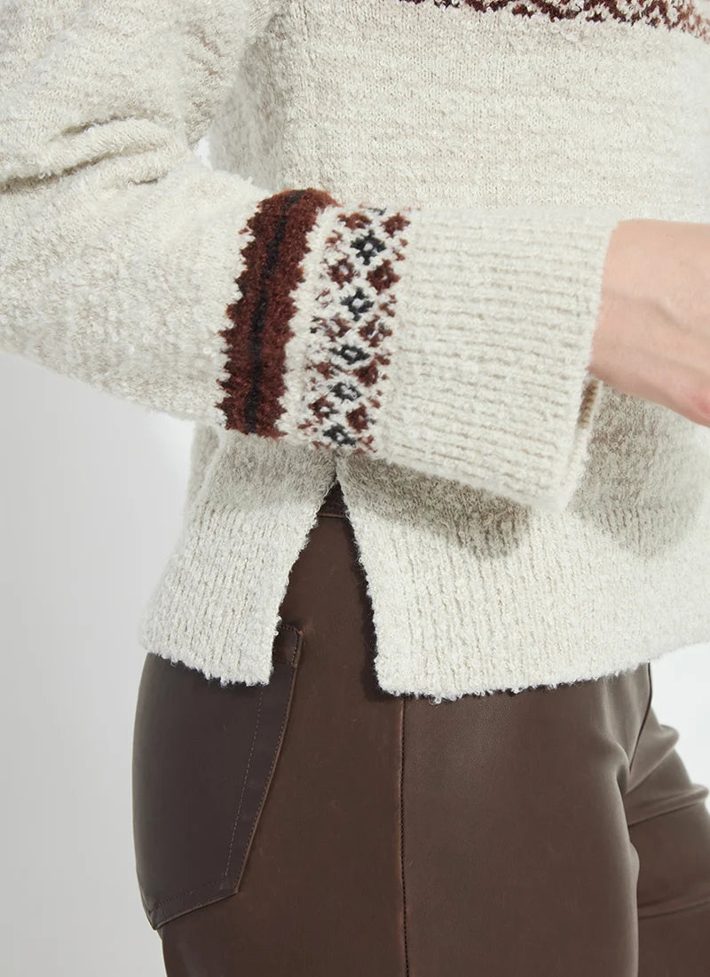 Harriet Fair Isle Sweater By Lysse