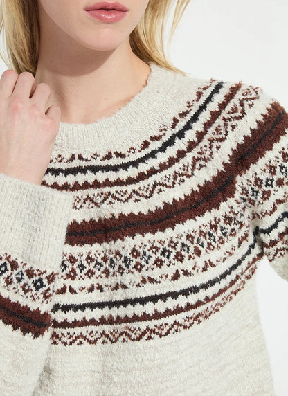 Harriet Fair Isle Sweater By Lysse