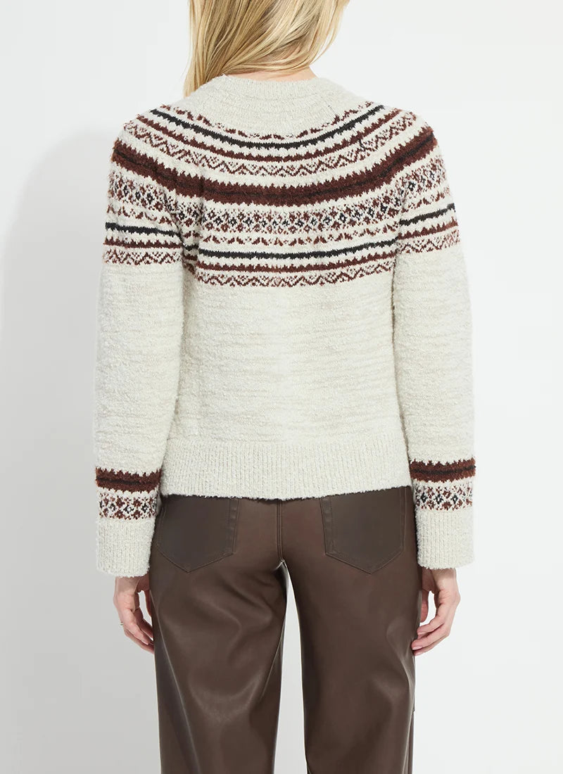 Harriet Fair Isle Sweater By Lysse