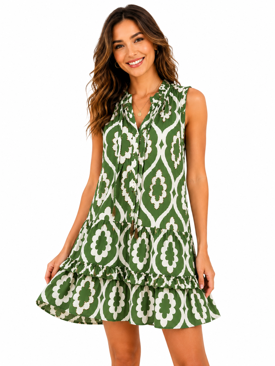 Magnolia Celeste Sleveless Dress - 606River