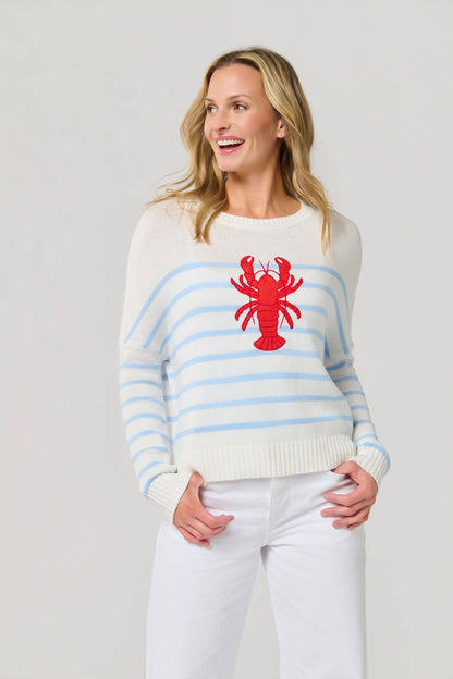 LOBSTER RELAXED FASHION FIT SWEATER - 606River