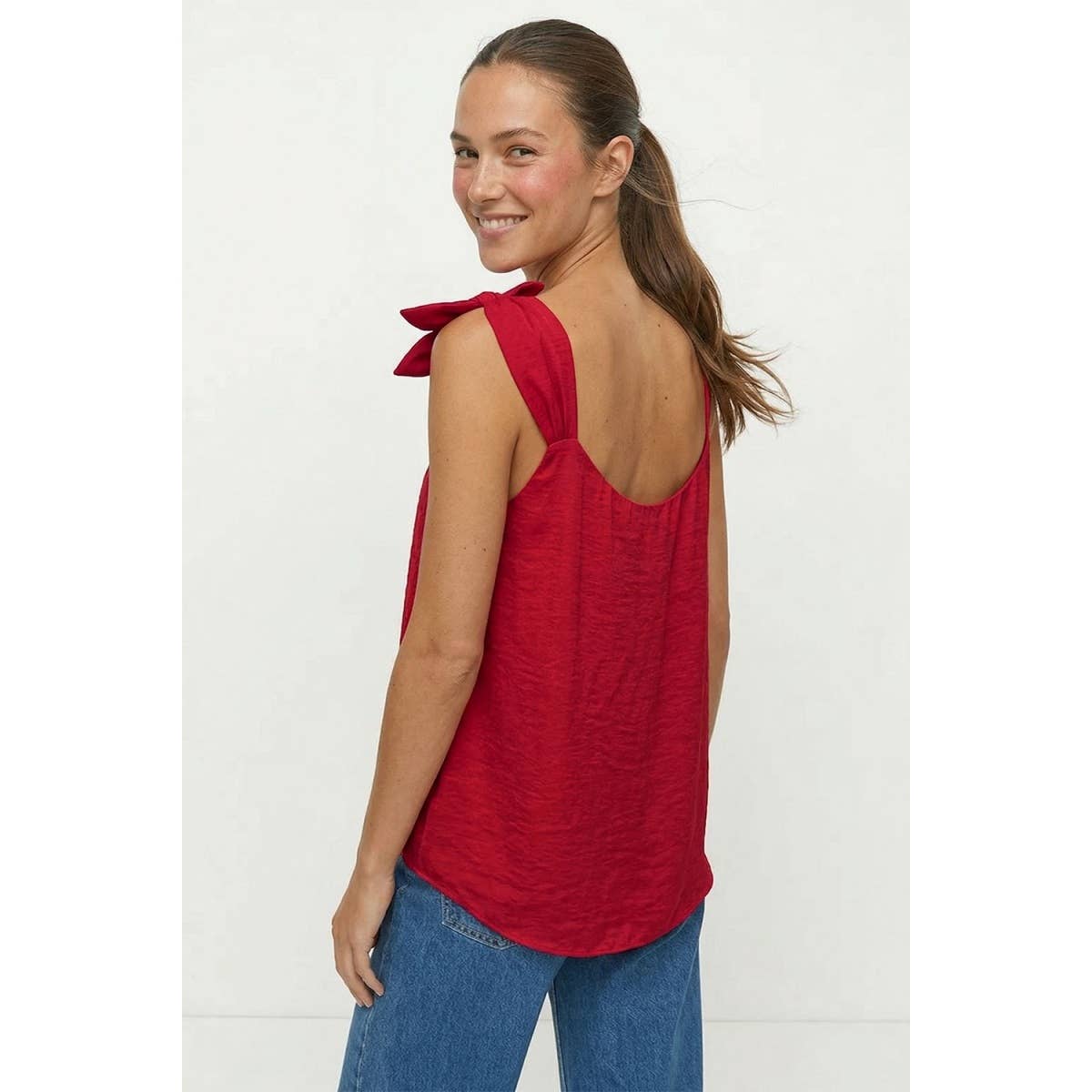Flower Petal Sleeveless Top - 606River