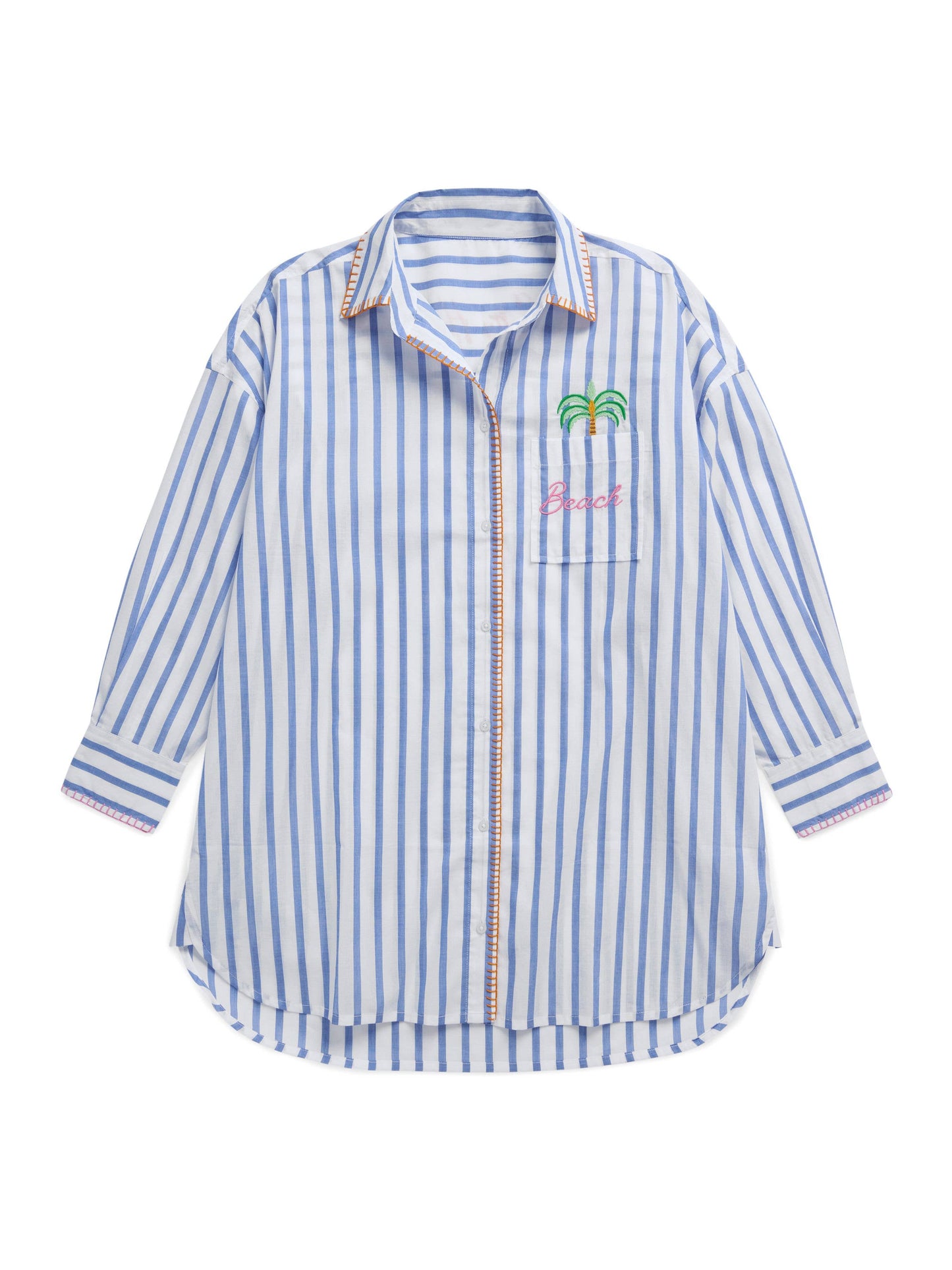 ASST/4 "BEACH/OCEAN AIR" COVER-UP SHIRTS - 606River
