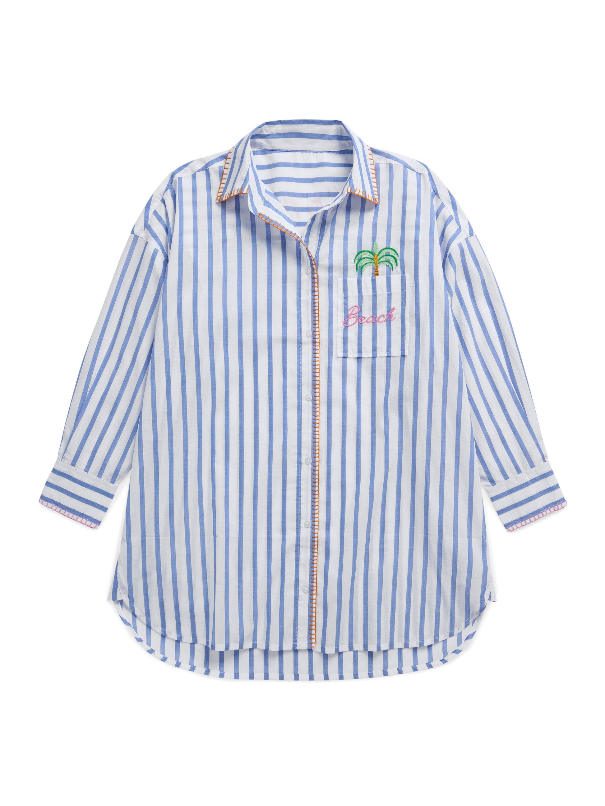 ASST/4 "BEACH/OCEAN AIR" COVER-UP SHIRTS - 606River