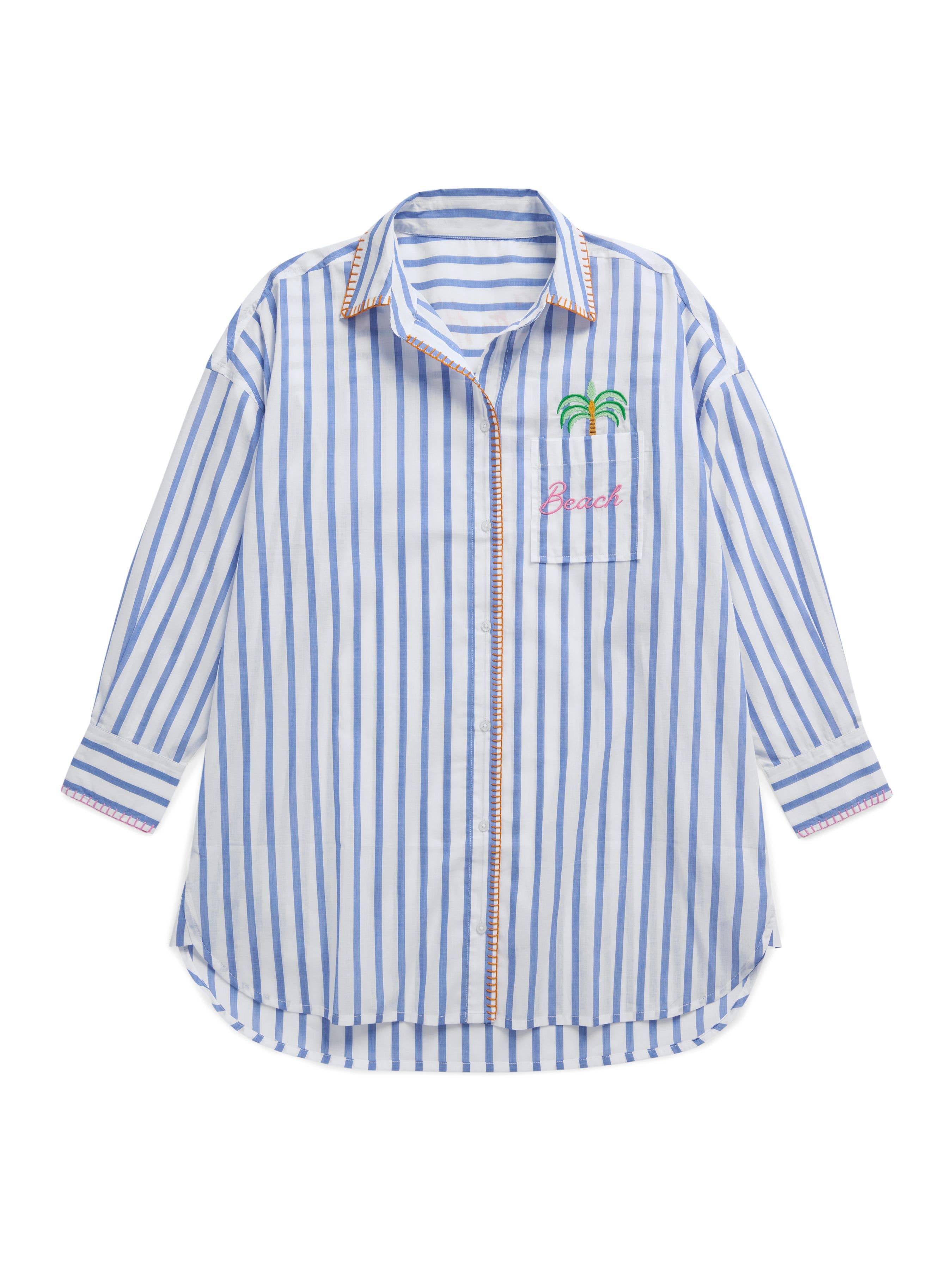 ASST/4 "BEACH/OCEAN AIR" COVER-UP SHIRTS - 606River