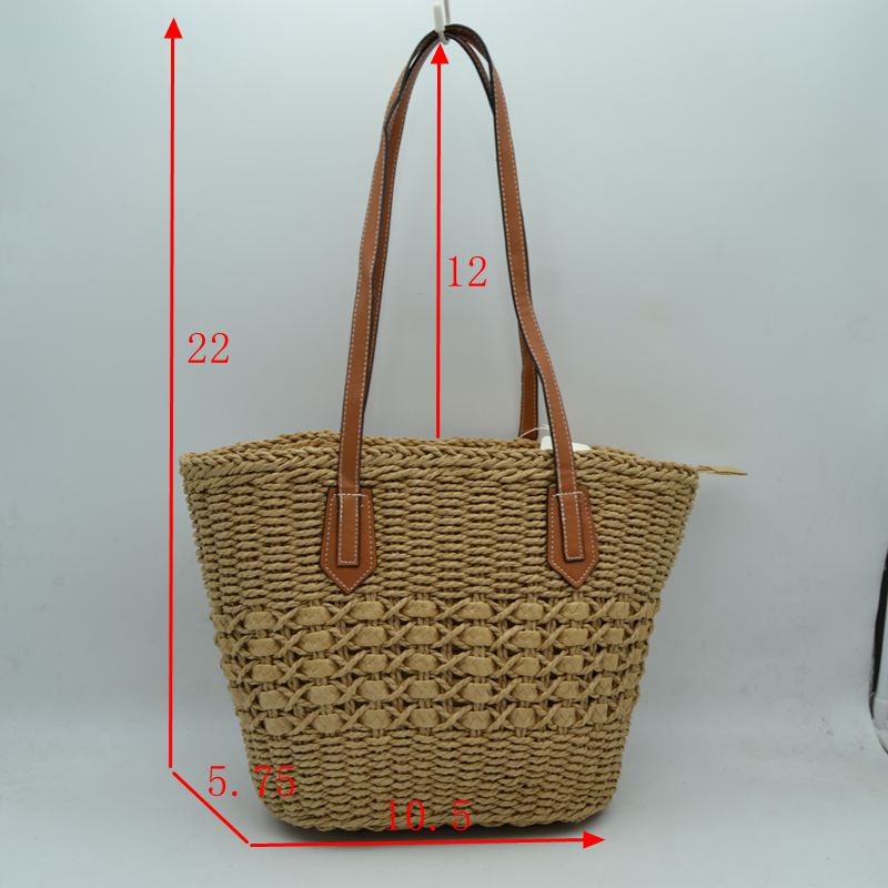 Natural Straw Summer Bag #525