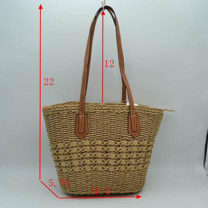 Natural Straw Summer Bag #525