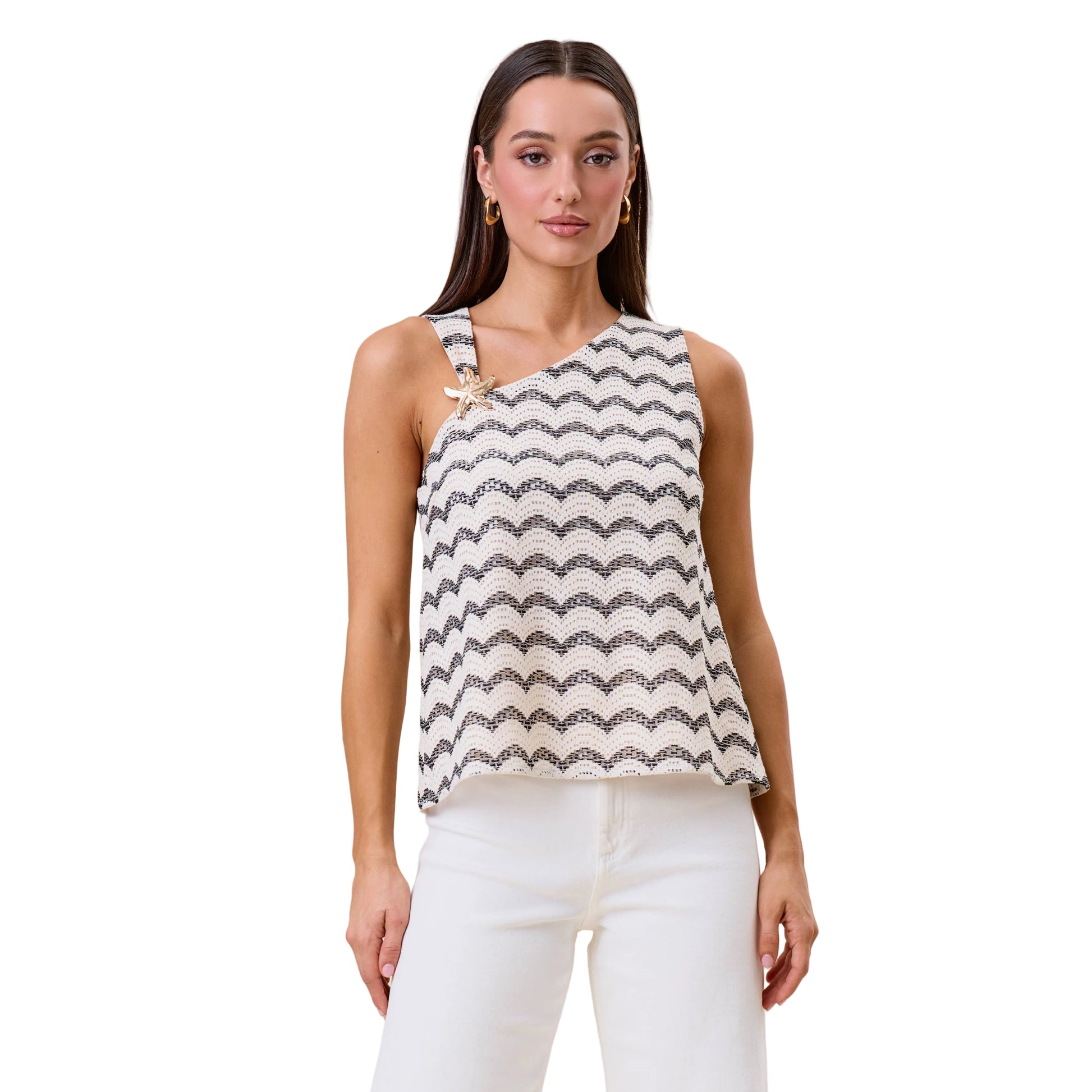 AT2787 Asymmetric starfish top - 606River