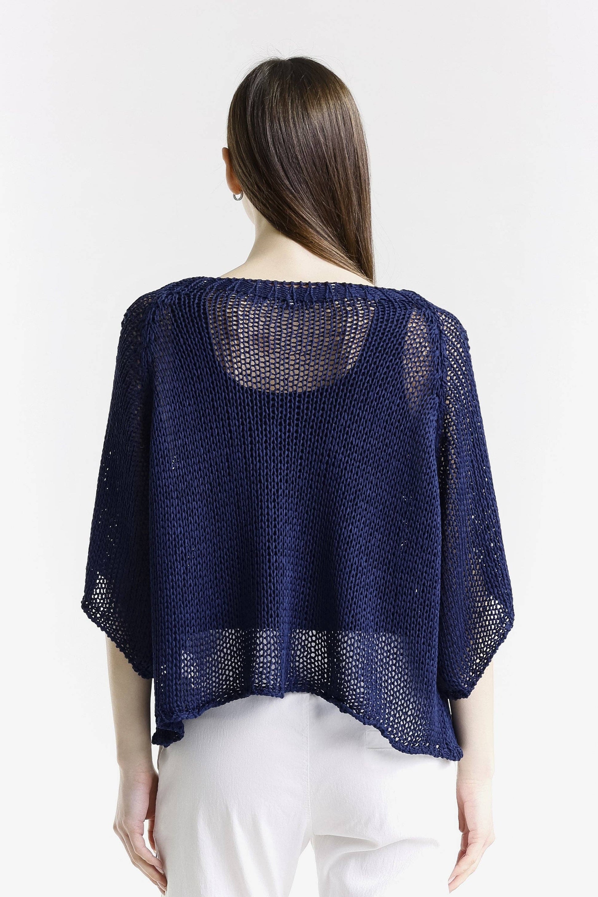 Doris Closed Knit Ballet Sleeve Closed Knit Sweater (BQ906CK) - 606River