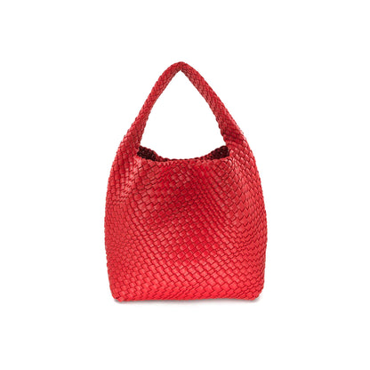 Hobo Woven Vegan Leather Weave Tote Bag - 606River