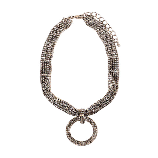 Holiday Black Diamon Chocker Necklace - 606River