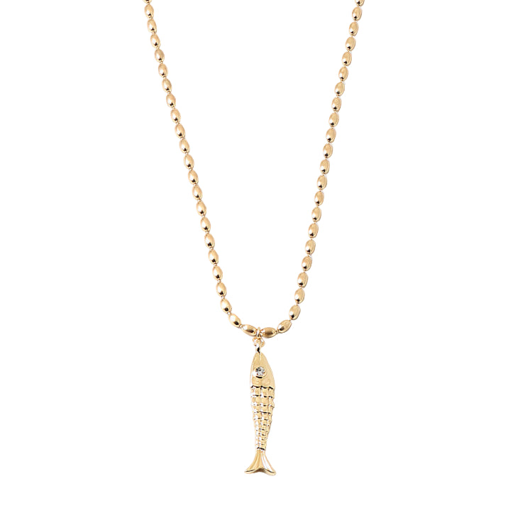 Trending Gold Fish Necklace - 606River