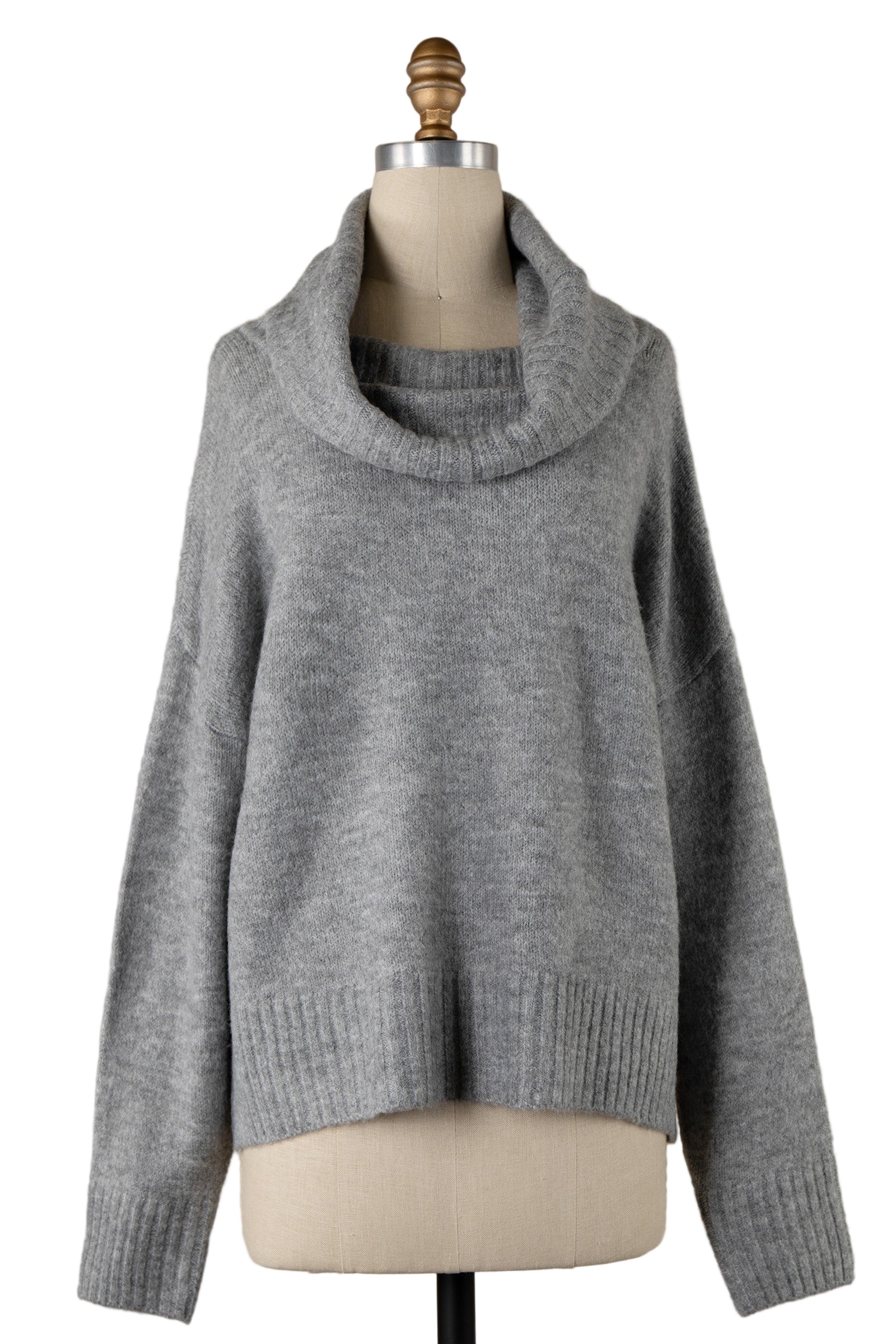 Miracle Chunky Cowl Neck Sweater - 606River