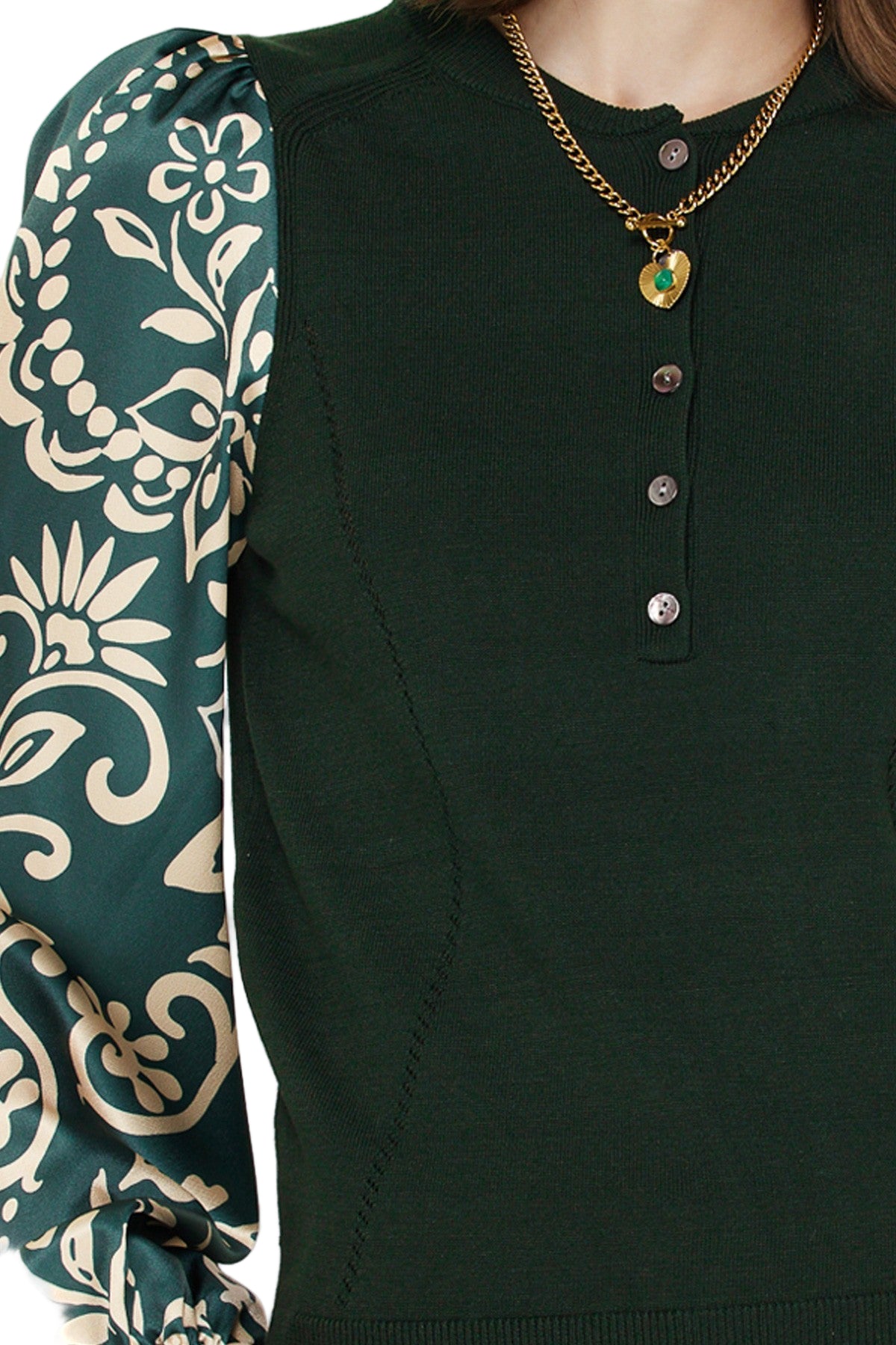 Hunter Green Soft Knit Sweater - 606River