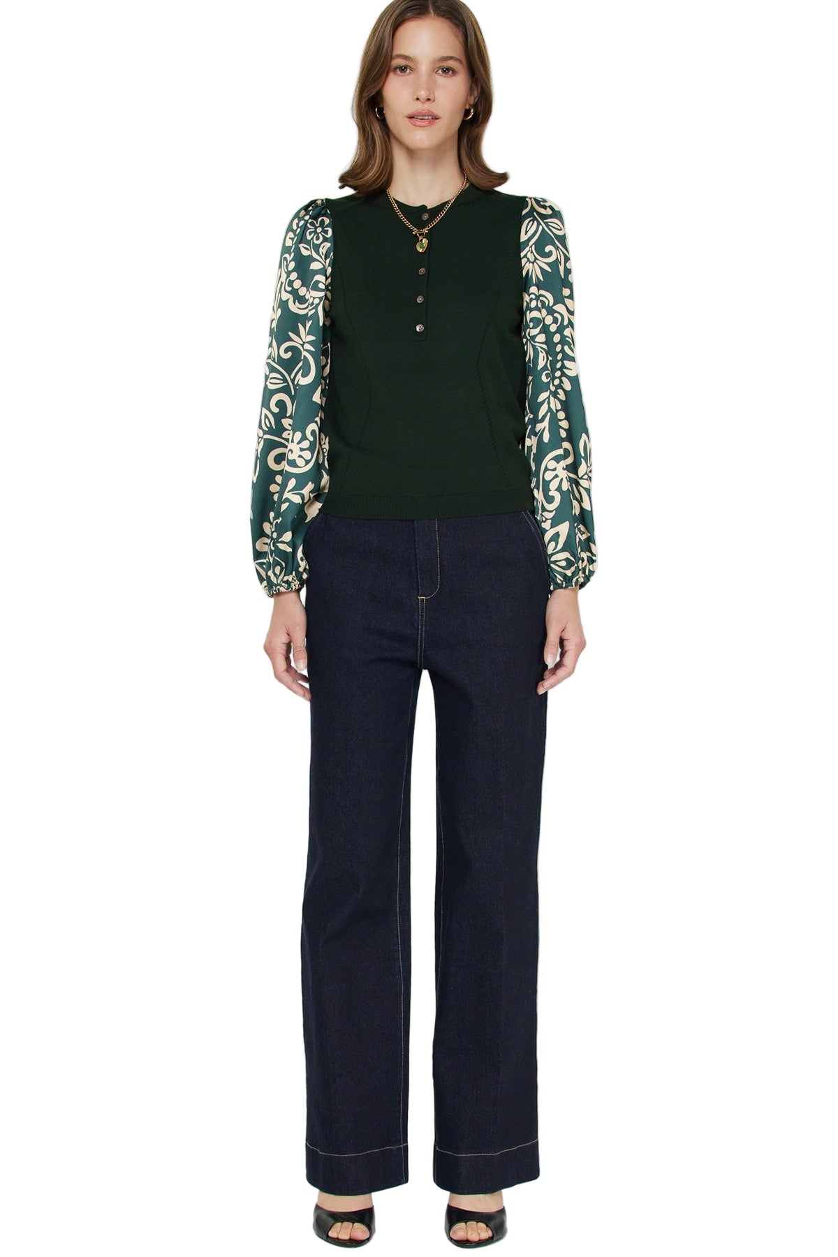 Hunter Green Soft Knit Sweater - 606River