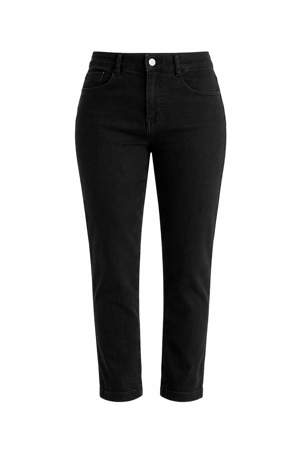 Black Crop Audrey Denim Jeans