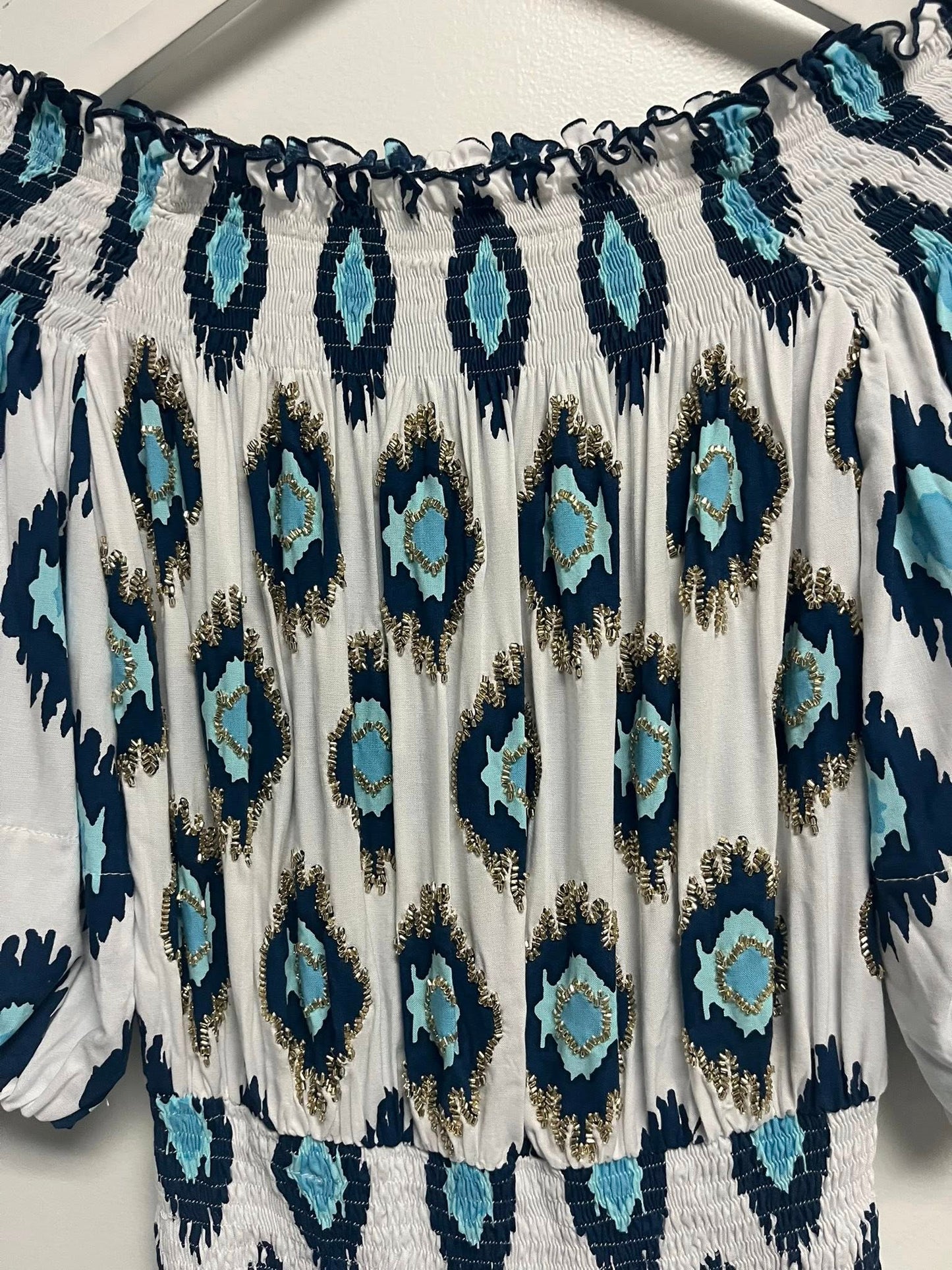 Skemo Ikat Dye Aloha Short Dress - 606River