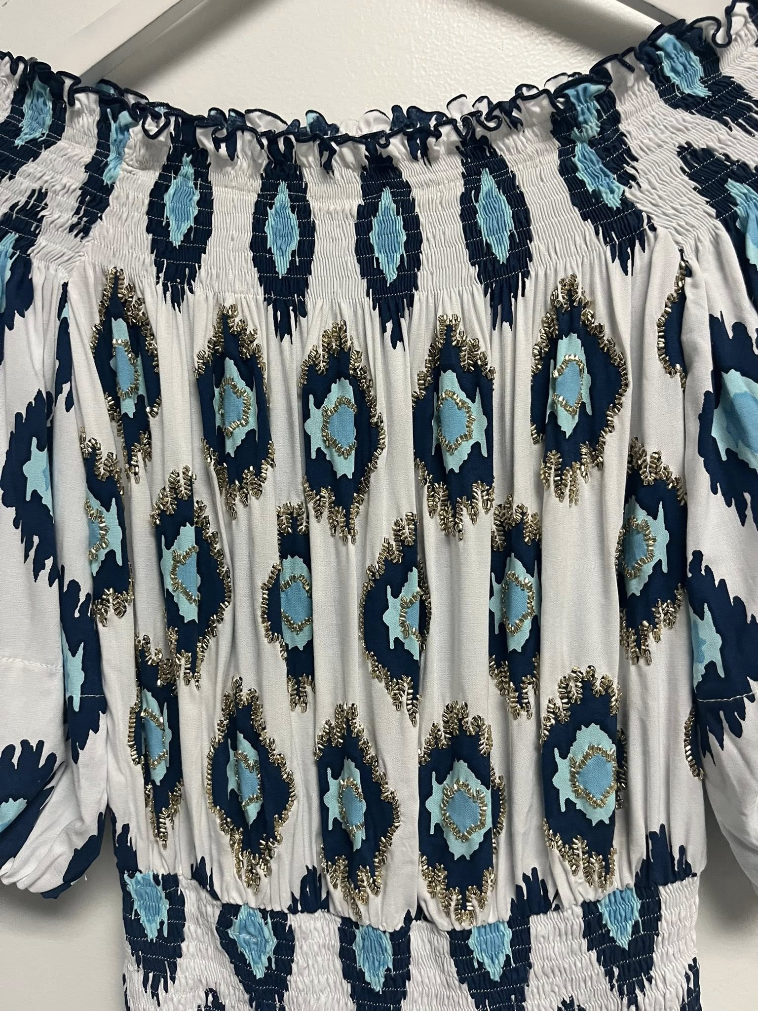 Skemo Ikat Dye Aloha Short Dress - 606River