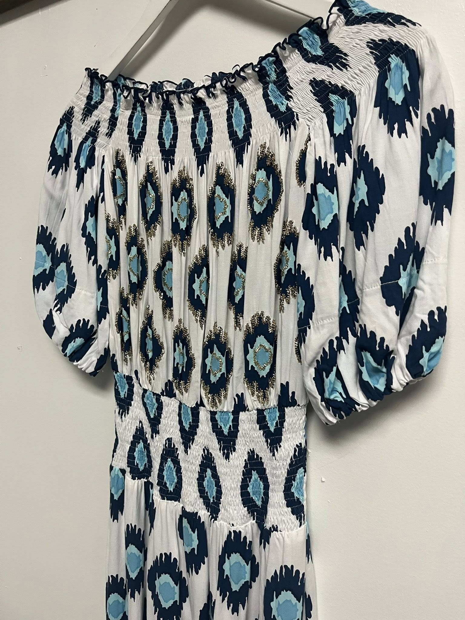 Skemo Ikat Dye Aloha Short Dress - 606River