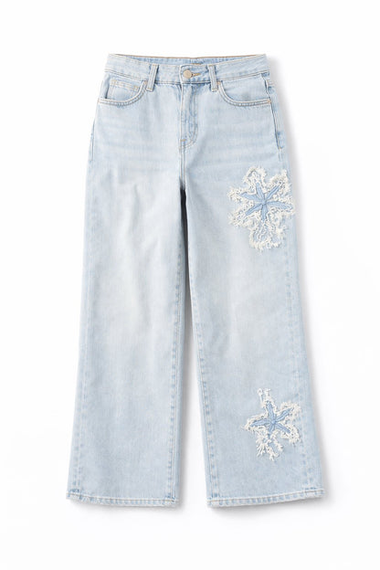 Light Crop Denim Jean Pant - 606River