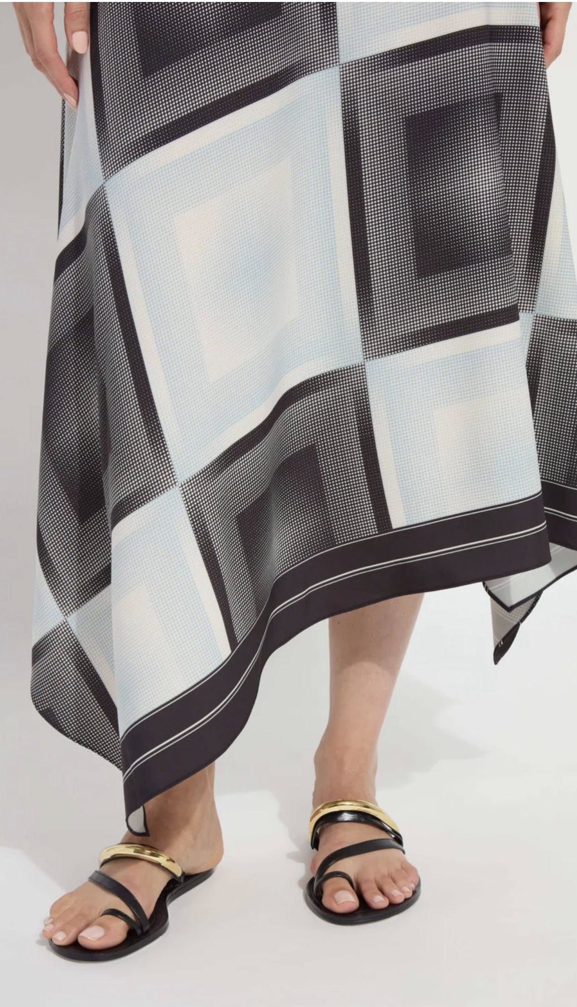 Sarai Asymmetric Handerchief Dress By Lysee - 606River