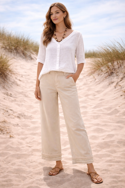 Liverpool Crop Neutral Summer Pant - 606River