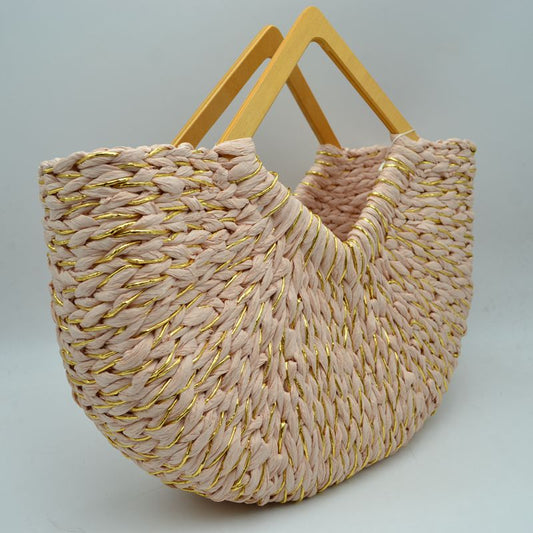Natural Straw Summer Bag #658