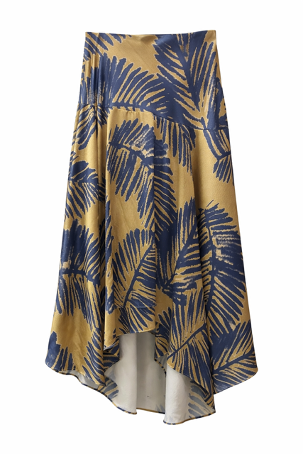 Lysse Catriona Handkerchief Print Skirt 32-3857-m4 - 606River