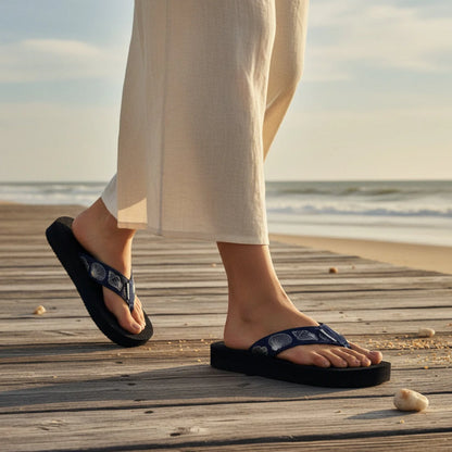 Midnight Shells Flip Flop - 606River