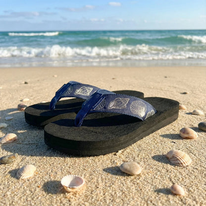 Midnight Shells Flip Flop - 606River