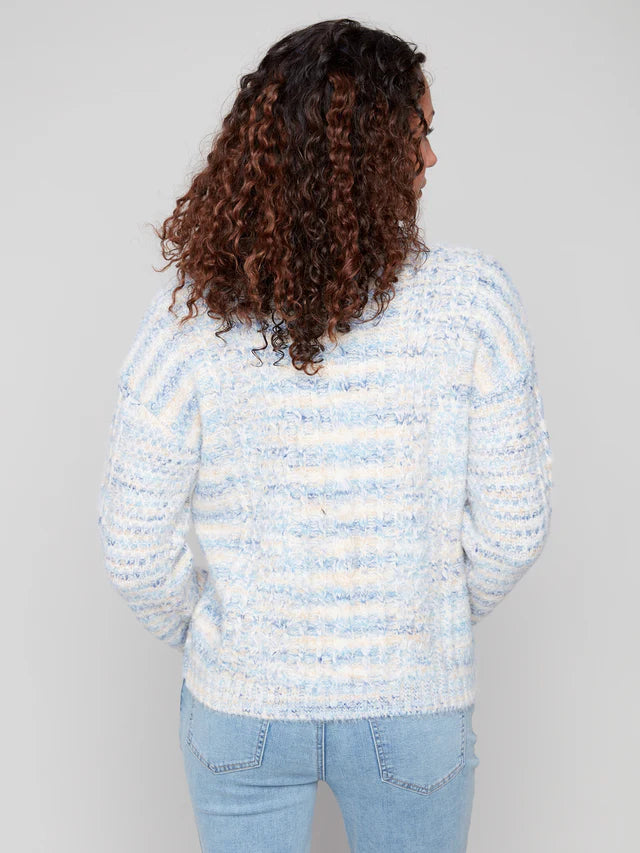 Charlie B Notch Neck Sweater - 606River