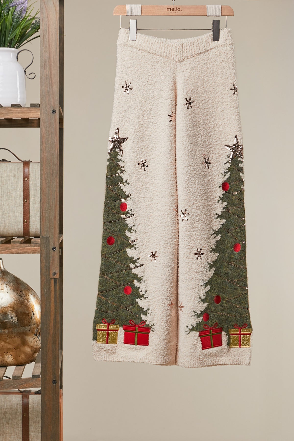 Christmas Tree Sweater Lounge Pant
